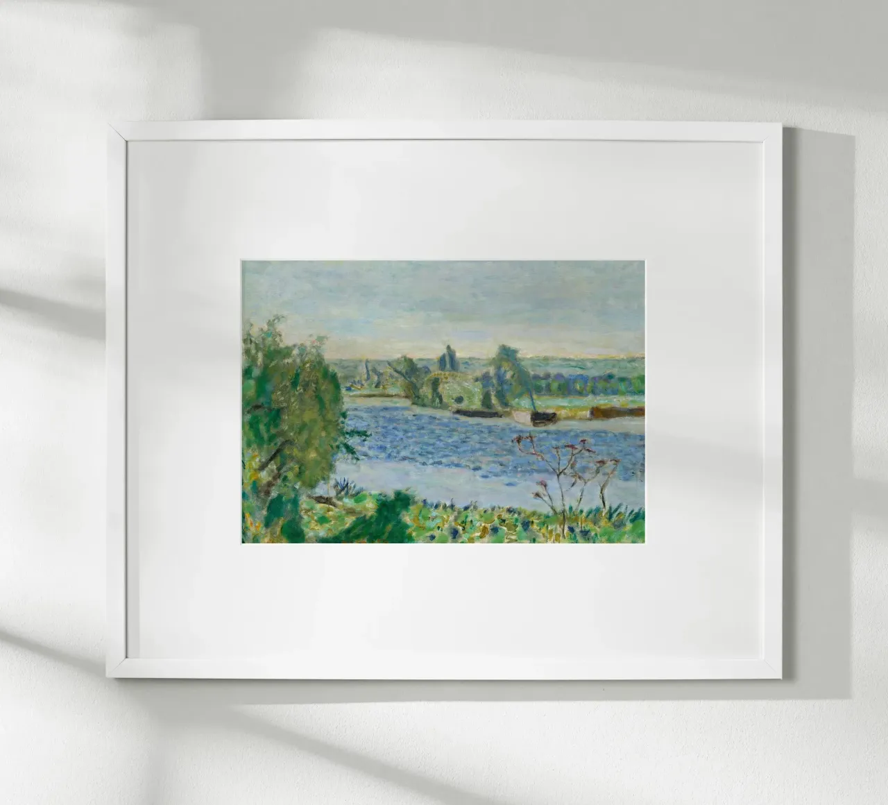 Bonnard - Blauer Morgen oder kleiner Fluss. 1927 Poster von ARTOTHEK