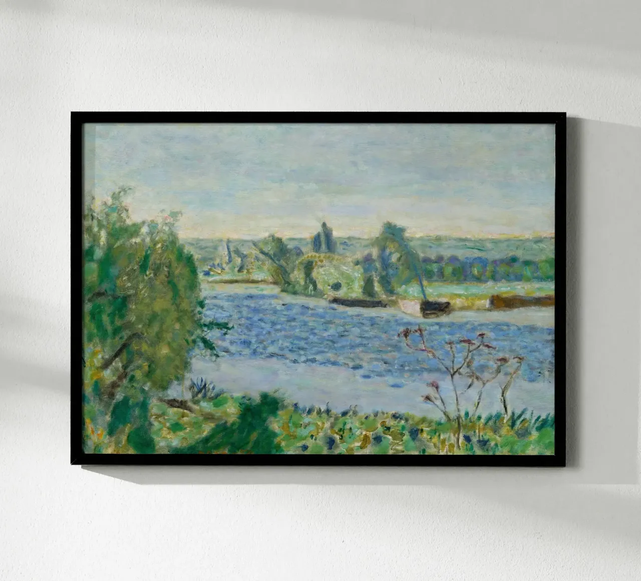 Bonnard - Blauer Morgen oder kleiner Fluss. 1927 Poster von ARTOTHEK