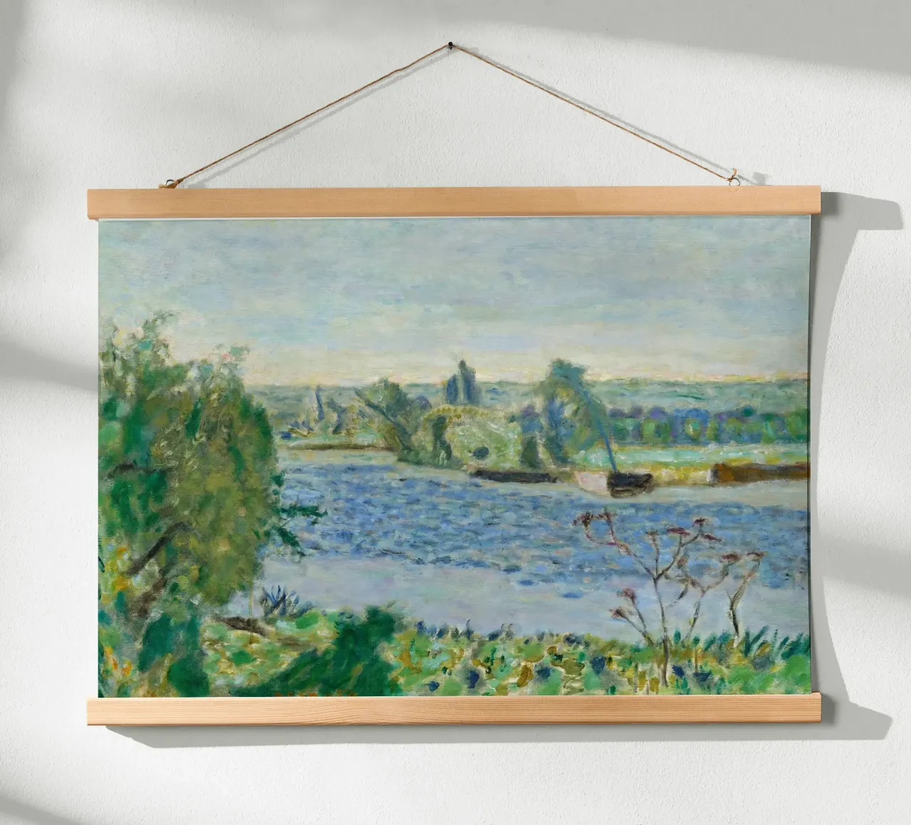 Bonnard - Blauer Morgen oder kleiner Fluss. 1927 Poster von ARTOTHEK