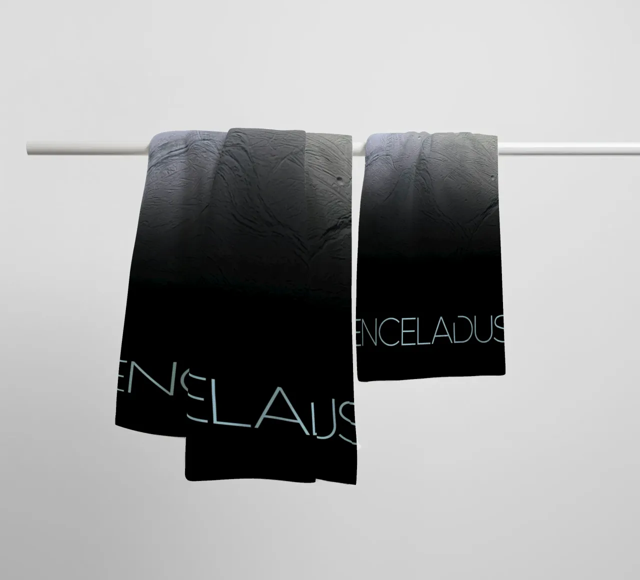 Enceladus poster from NASA towel by 🎁 ARTVI-SHOP