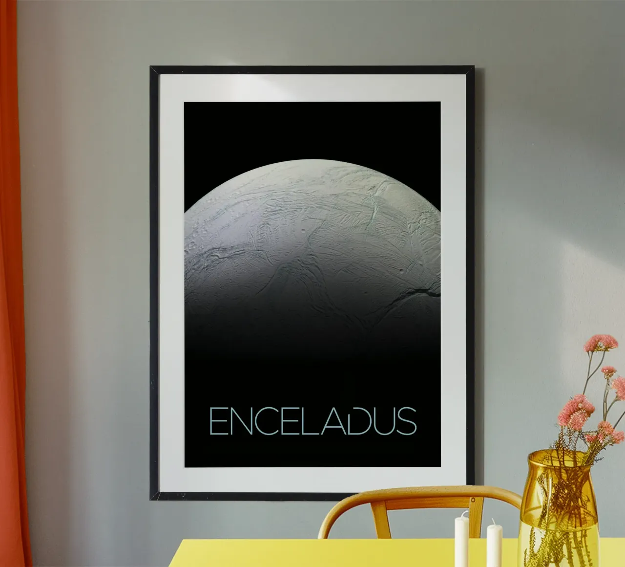 Poster di Encelado della NASA poster da 🎁 ARTVI-SHOP