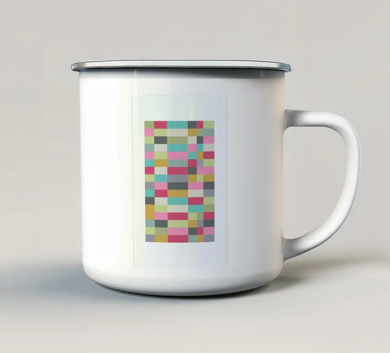 Bauhaus 1 tazza in smalto da Visual Philosophy