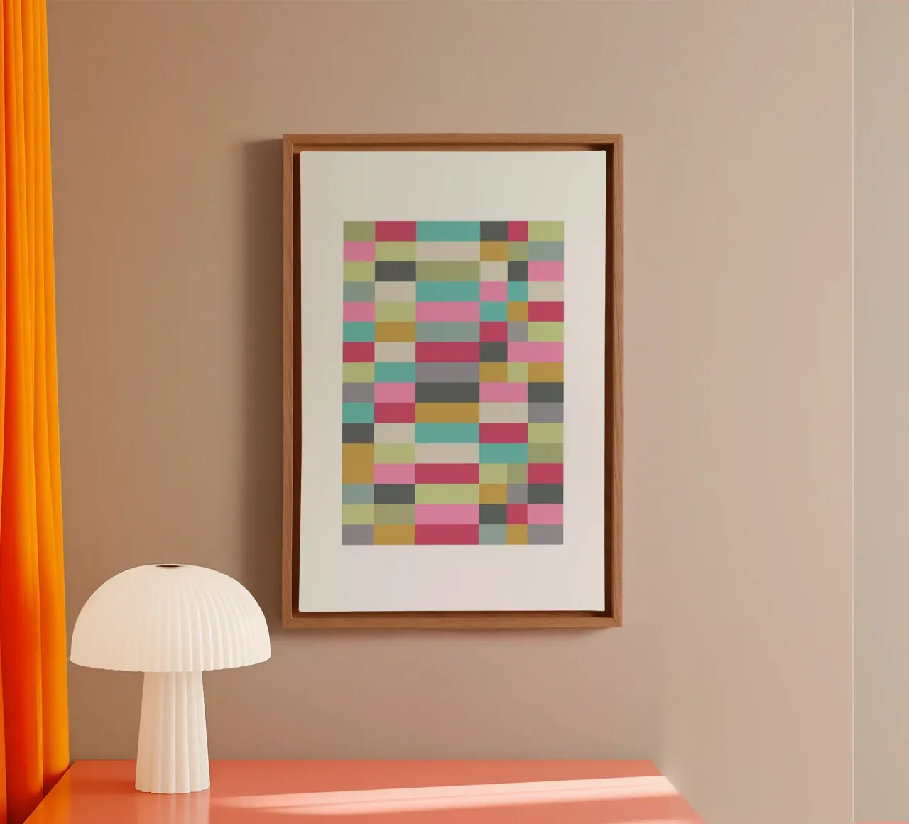 Bauhaus 1 canvas by Visual Philosophy