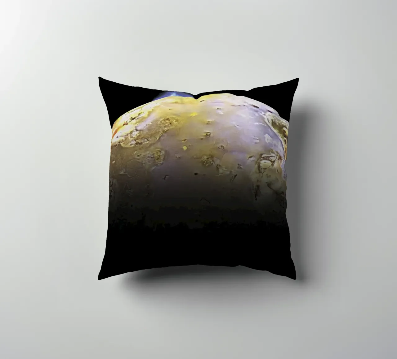 NASA IO poster decorative cushion by 🎁 ARTVI-SHOP