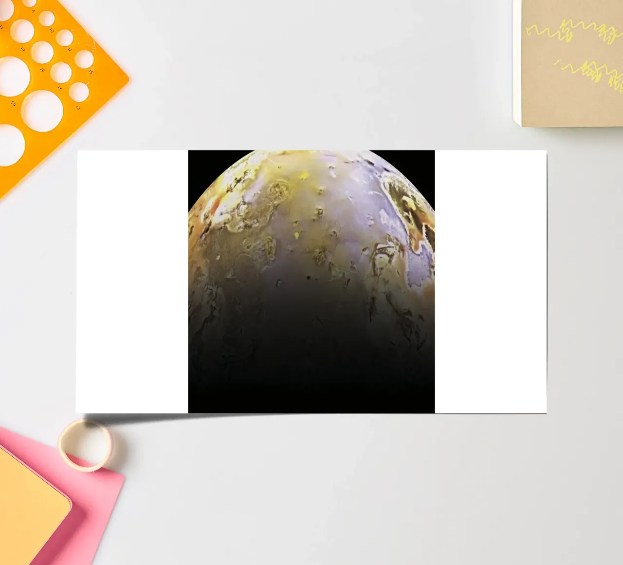 NASA IO poster sticker sheet by 🎁 ARTVI-SHOP
