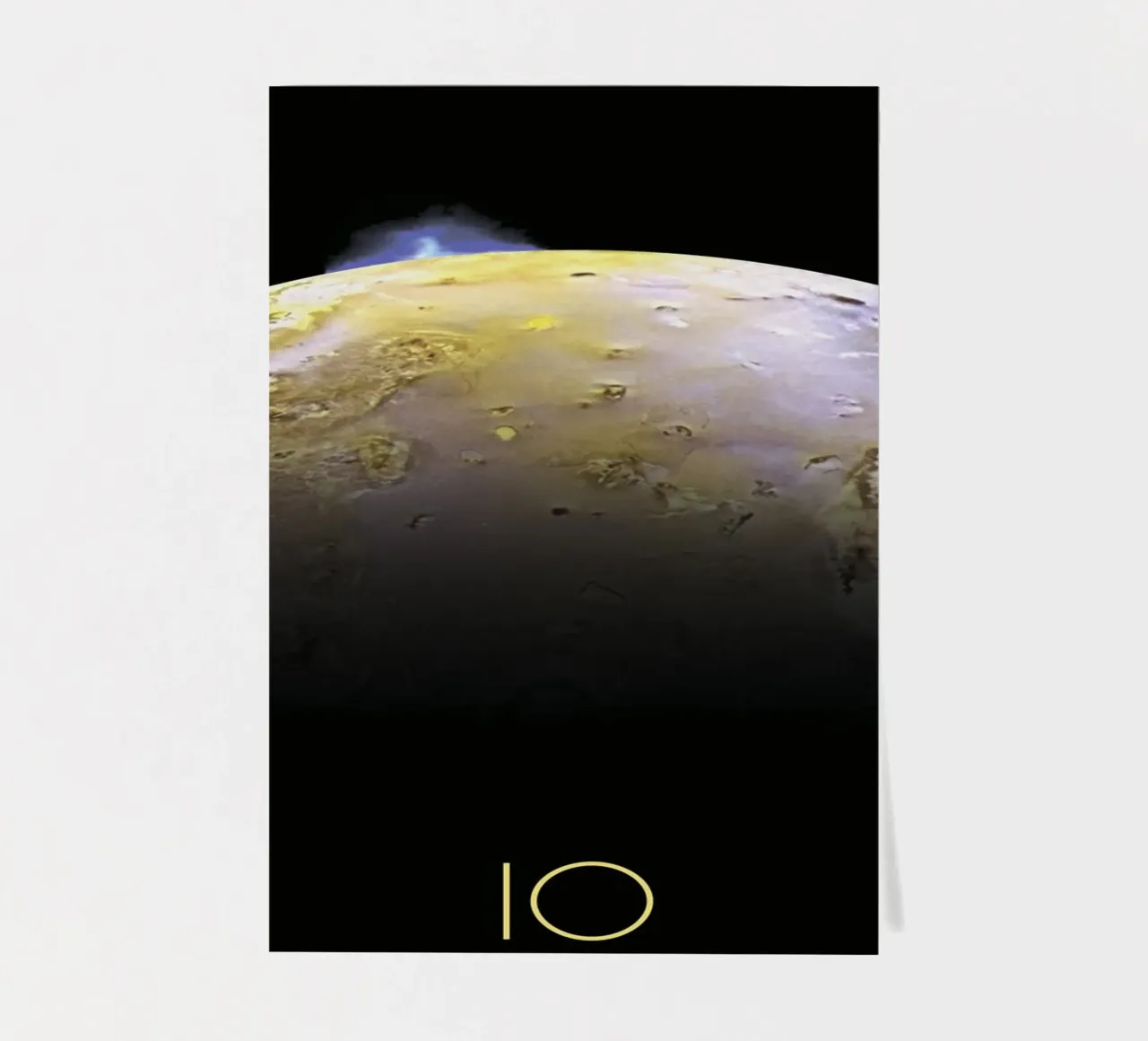 NASA IO poster sticker sheet by 🎁 ARTVI-SHOP