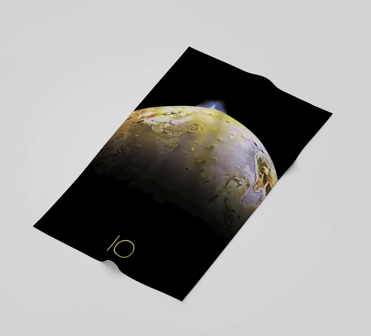 NASA IO poster beach towel by 🎁 ARTVI-SHOP