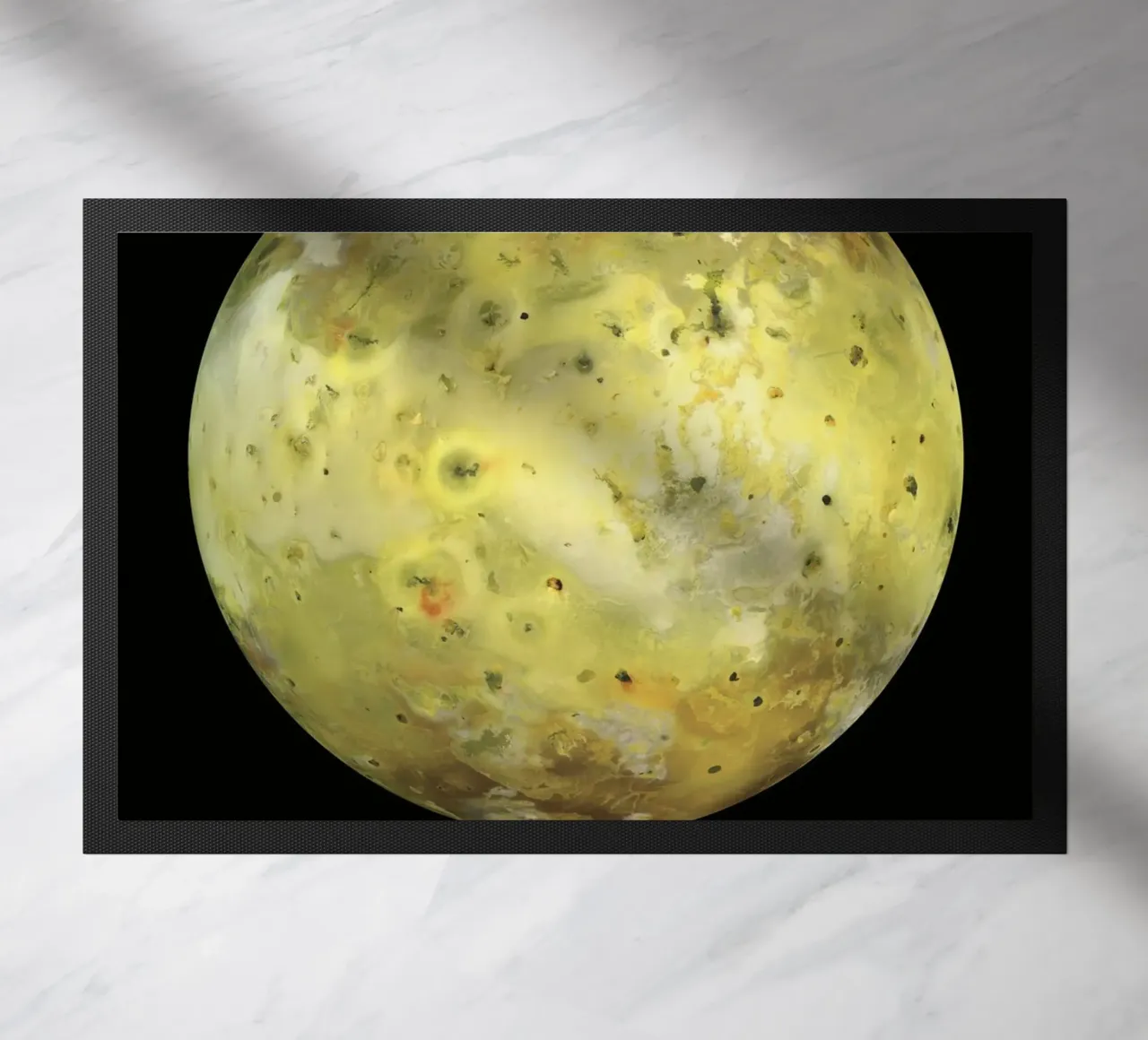 NASA IO poster doormat by 🎁 ARTVI-SHOP