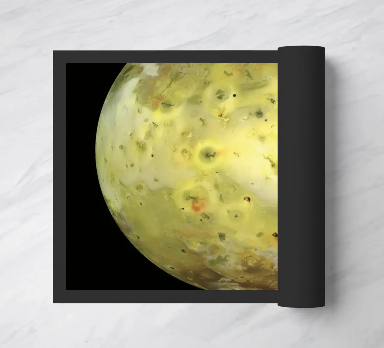 NASA IO poster doormat by 🎁 ARTVI-SHOP