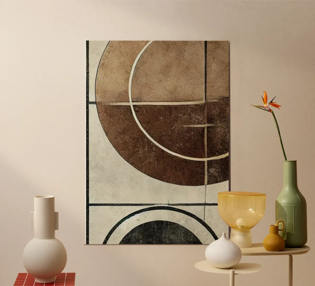 Zen Harmony 2 poster con telaio in legno da Épure design