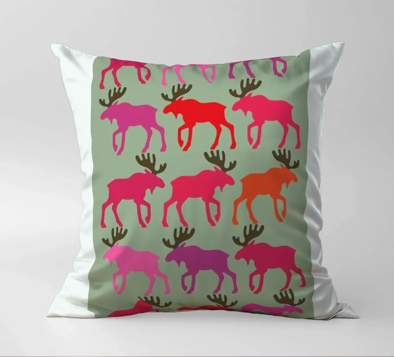 Moose 3 cuscino da Visual Philosophy