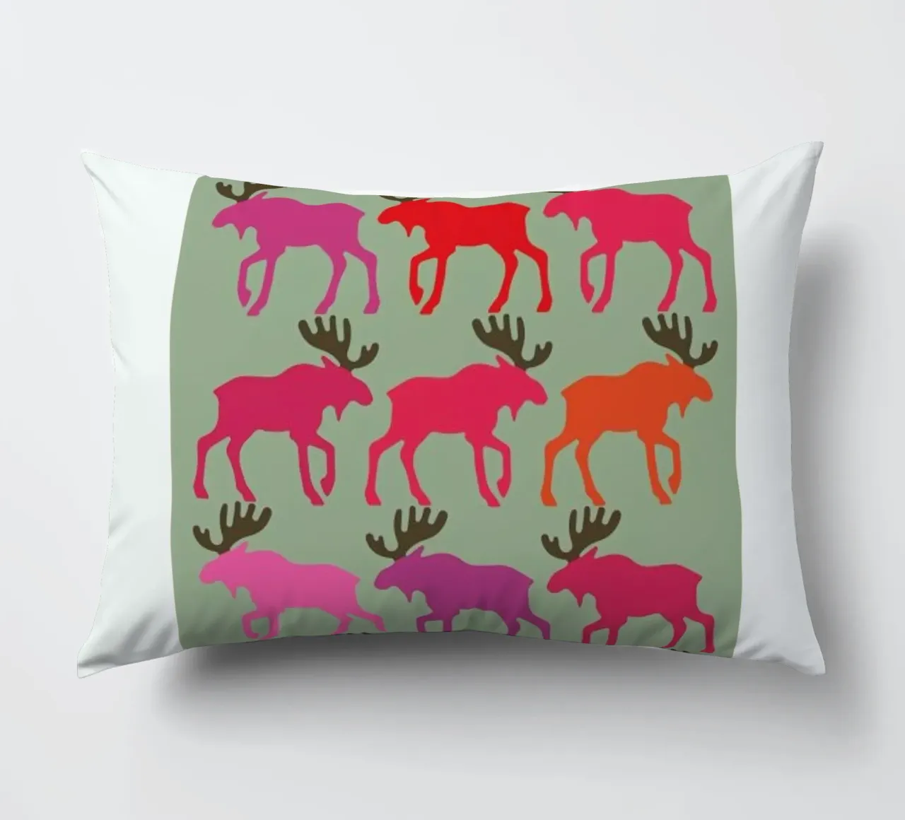 Moose 3 cuscino da Visual Philosophy