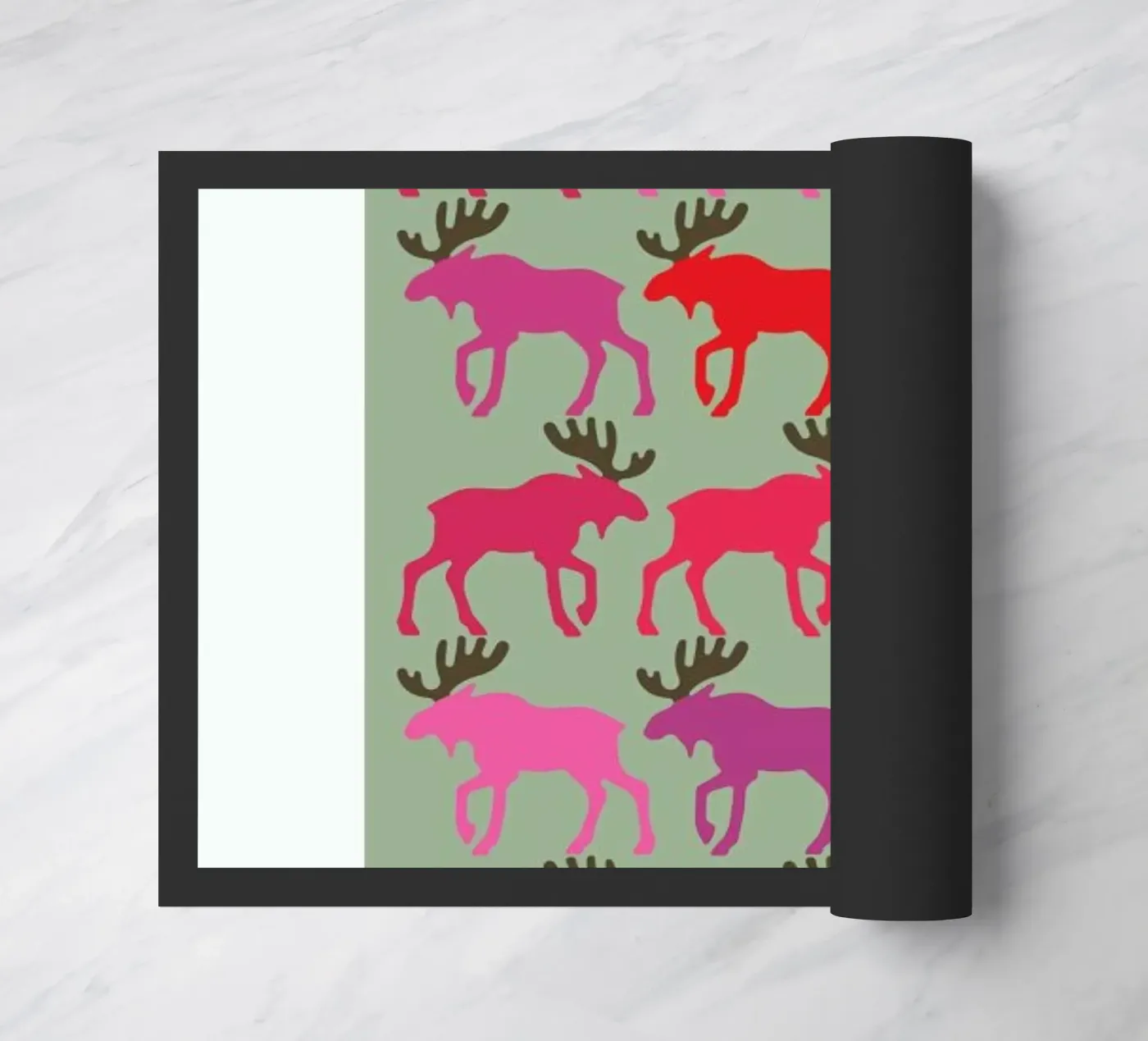 Moose 3 deurmat van Visual Philosophy