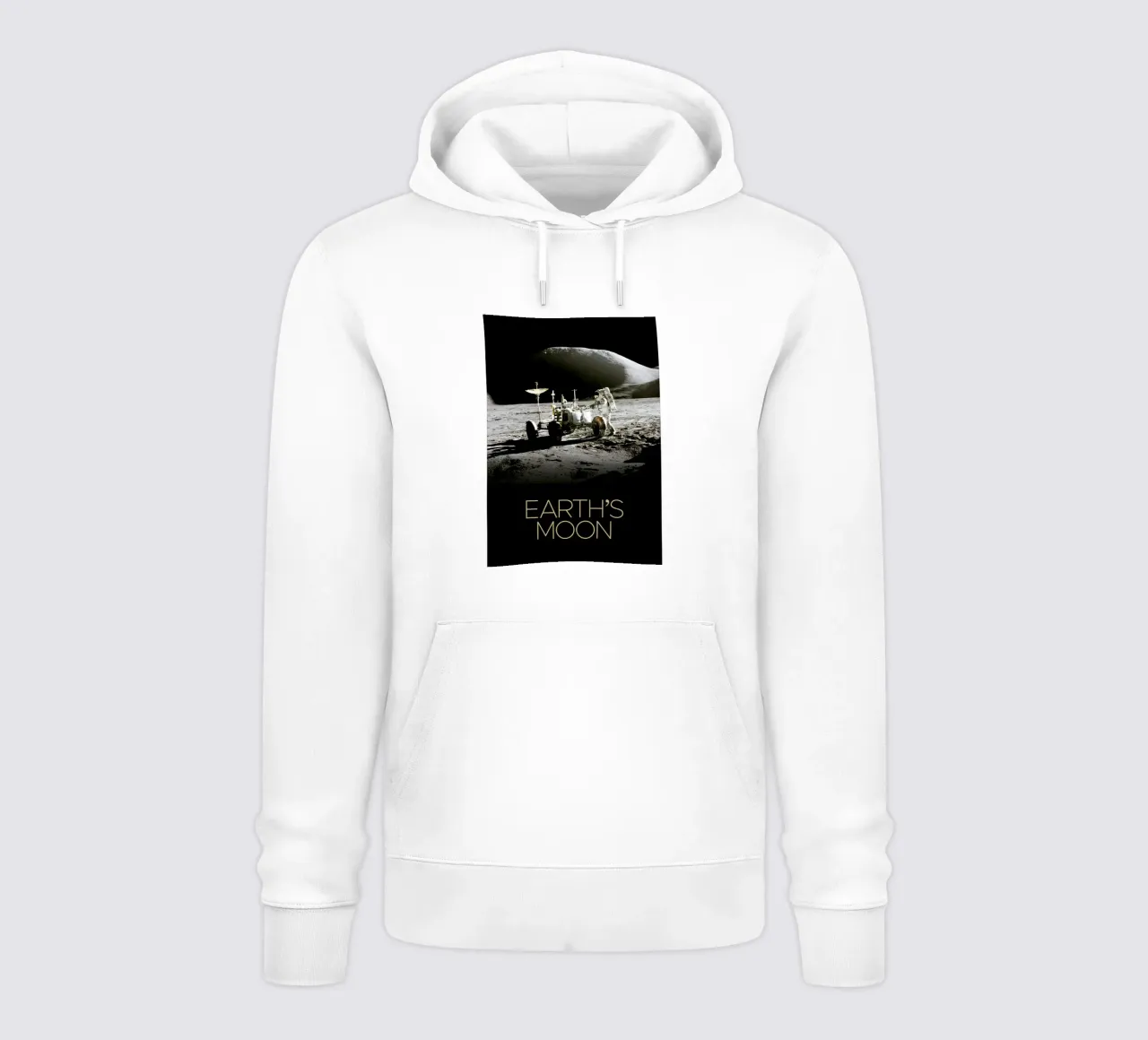 Astronaut on the moon NASA poster hoodie by 🎁 ARTVI-SHOP