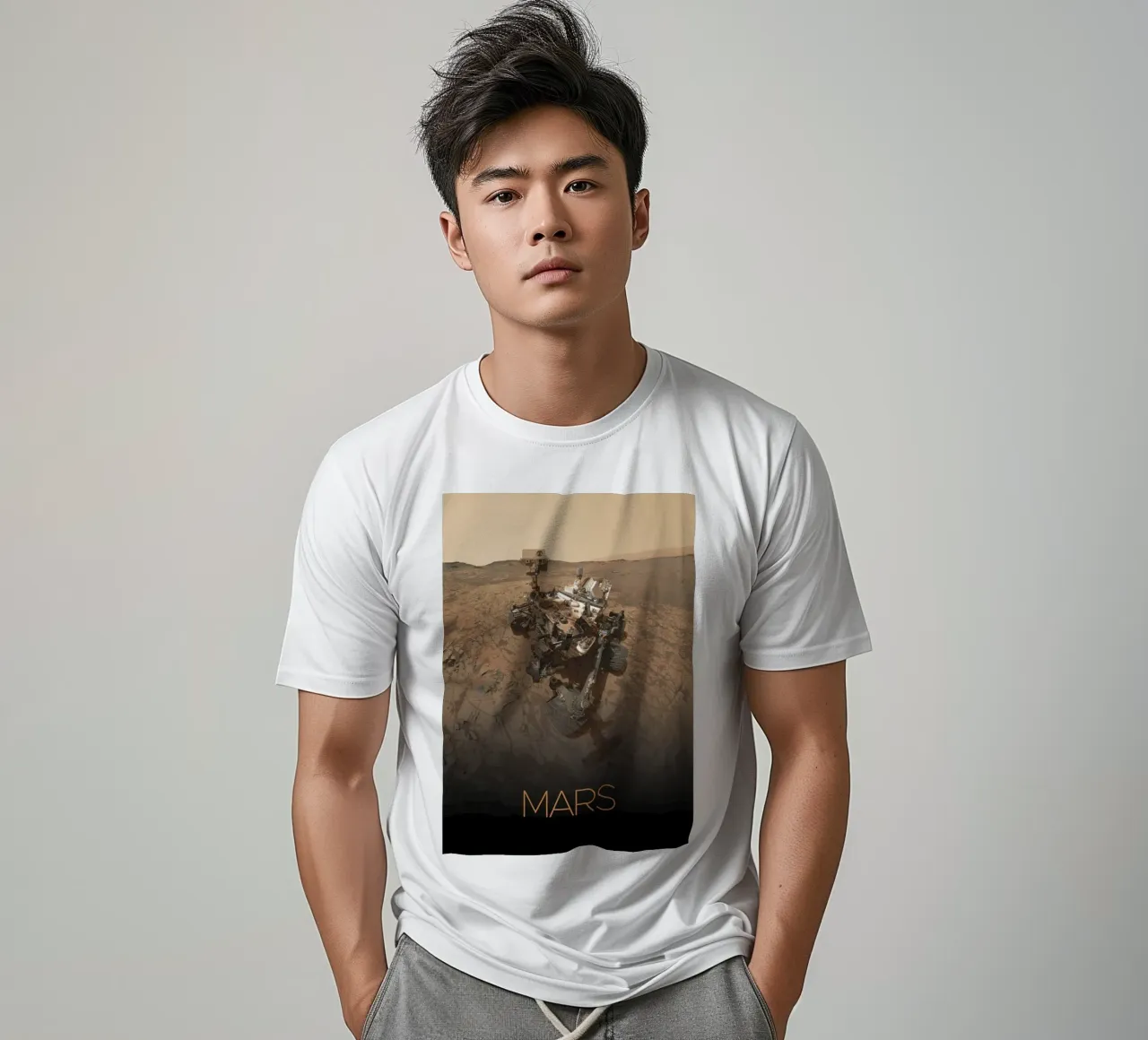 mars nasa poster t-shirt by 🎁 ARTVI-SHOP