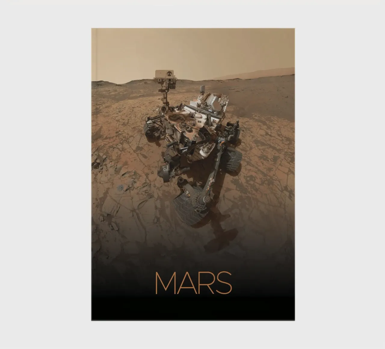 mars nasa poster notebook by 🎁 ARTVI-SHOP