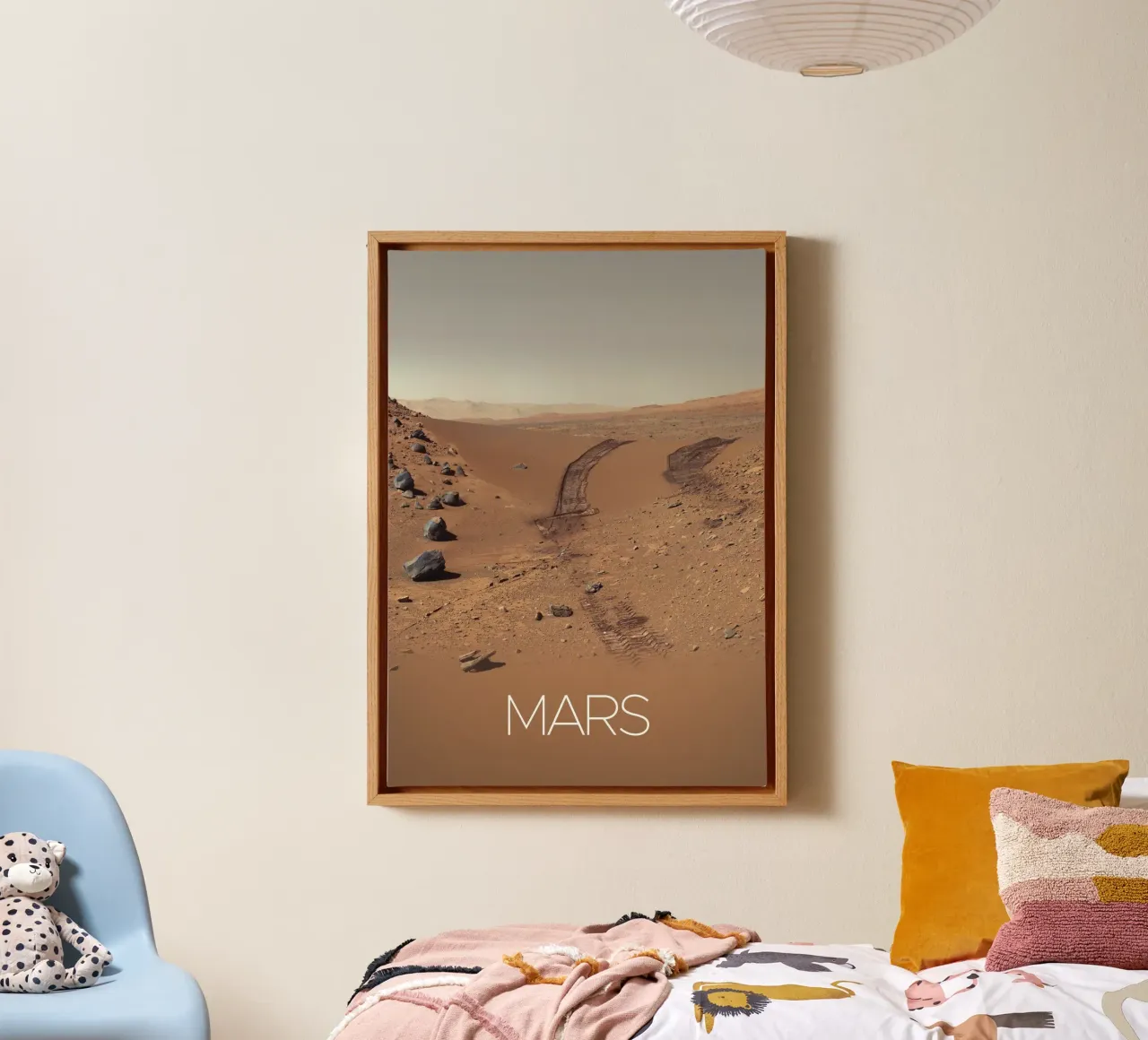 poster della nasa su marte tela da 🎁 ARTVI-SHOP