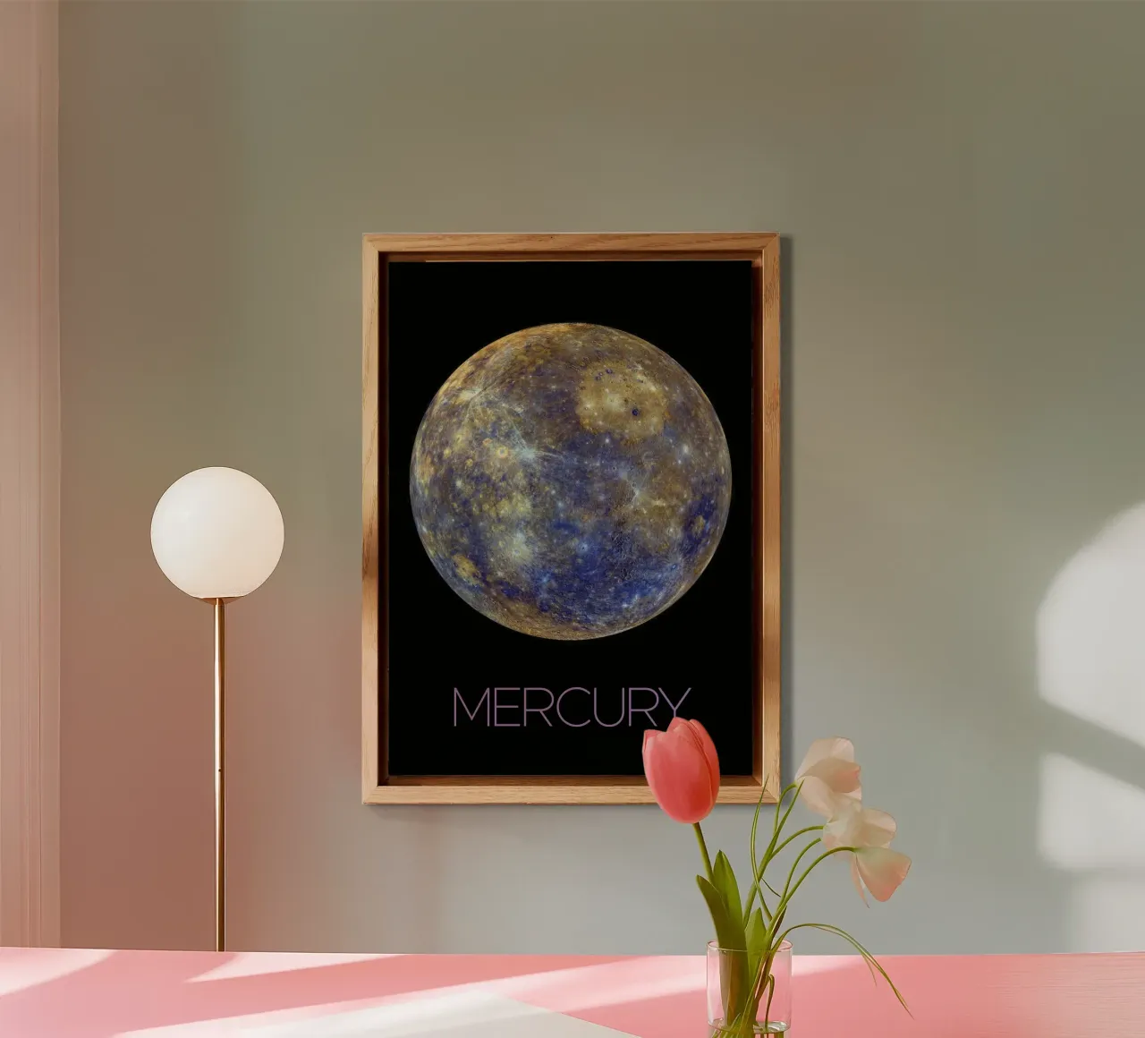 mercury nasa poster forex plate by 🎁 ARTVI-SHOP