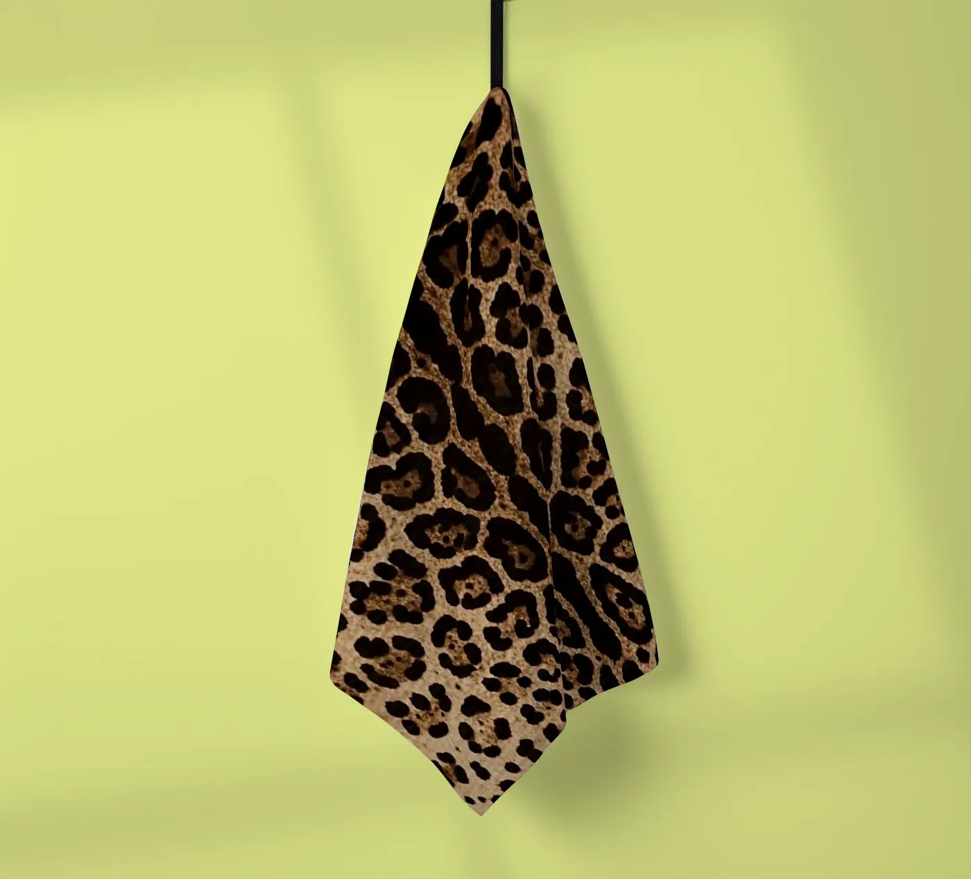 Safari Style Leopard Print Geschirrtuch von Zeitgeist Living