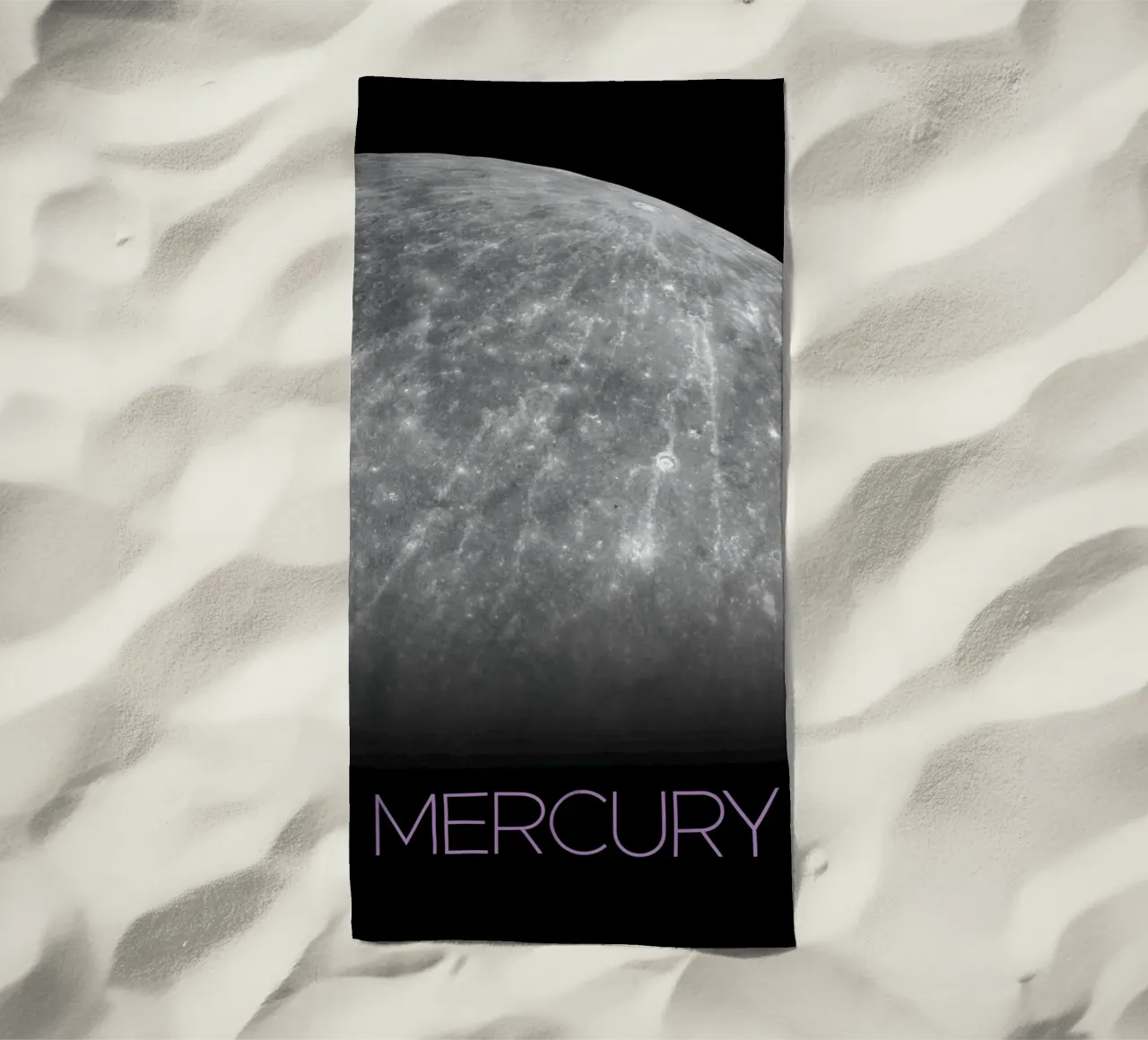 poster de la nasa sur le mercure serviette de plage de 🎁 ARTVI-SHOP