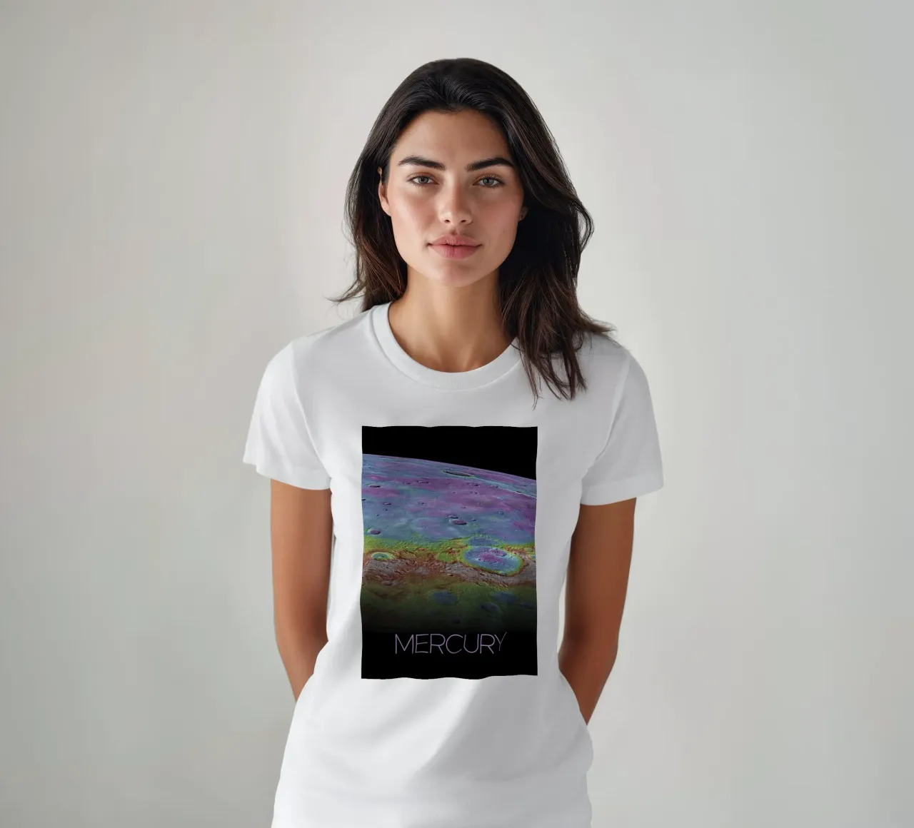 poster della nasa al mercurio t-shirt da 🎁 ARTVI-SHOP