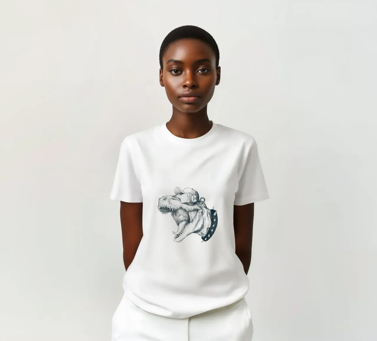 Cyber Dino t-shirt by mikekoubou