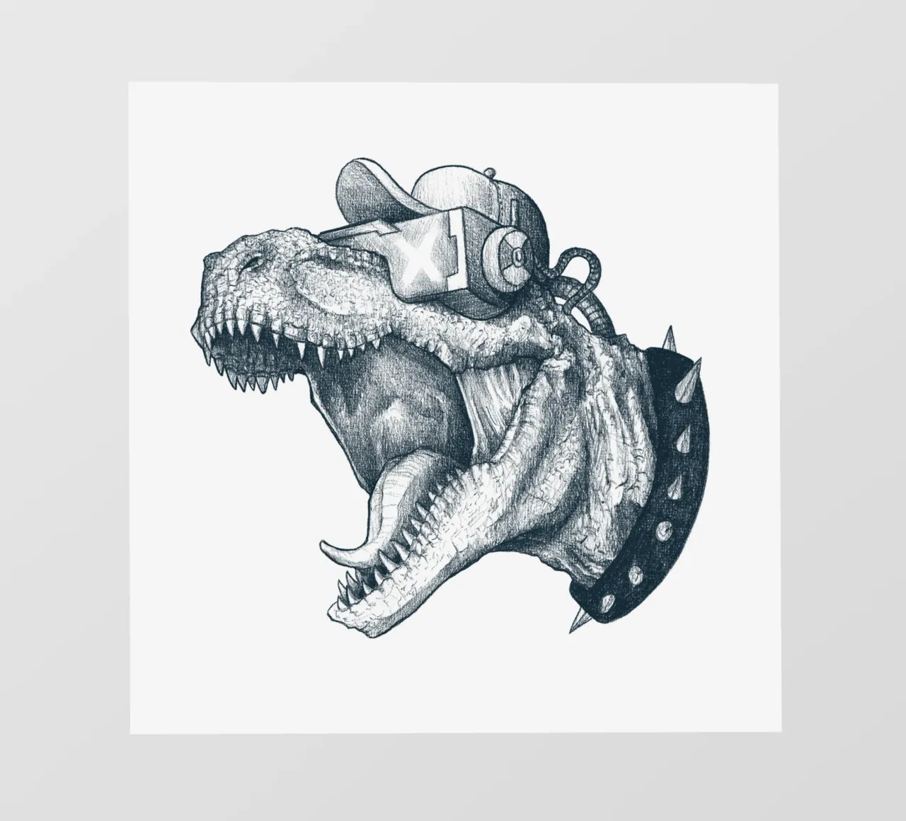 Cyber Dino photo wallpaper by mikekoubou