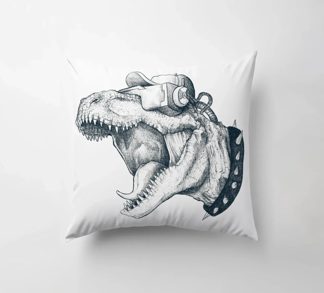 Cyber Dino cuscino da mikekoubou