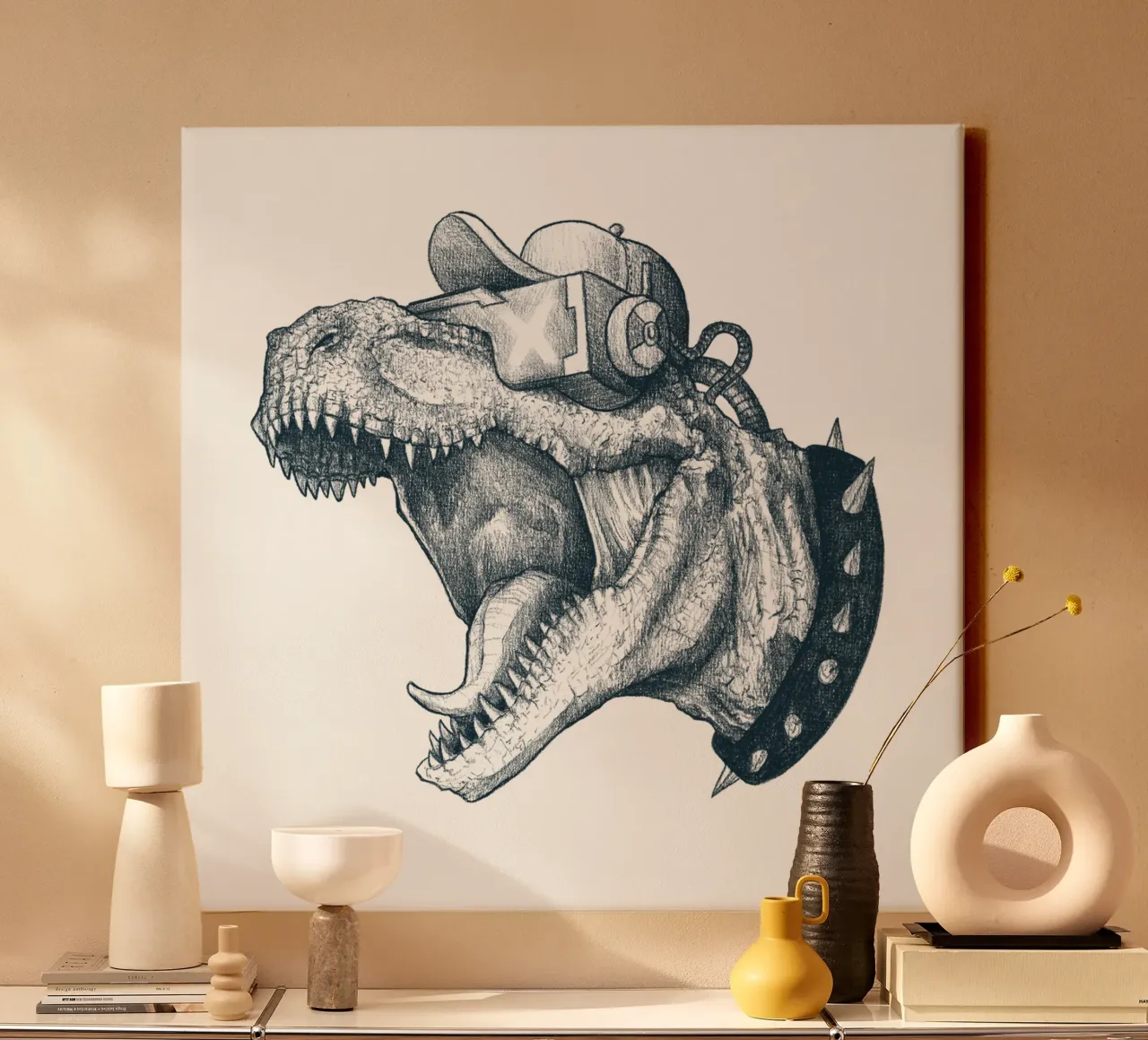 Cyber Dino tela da mikekoubou