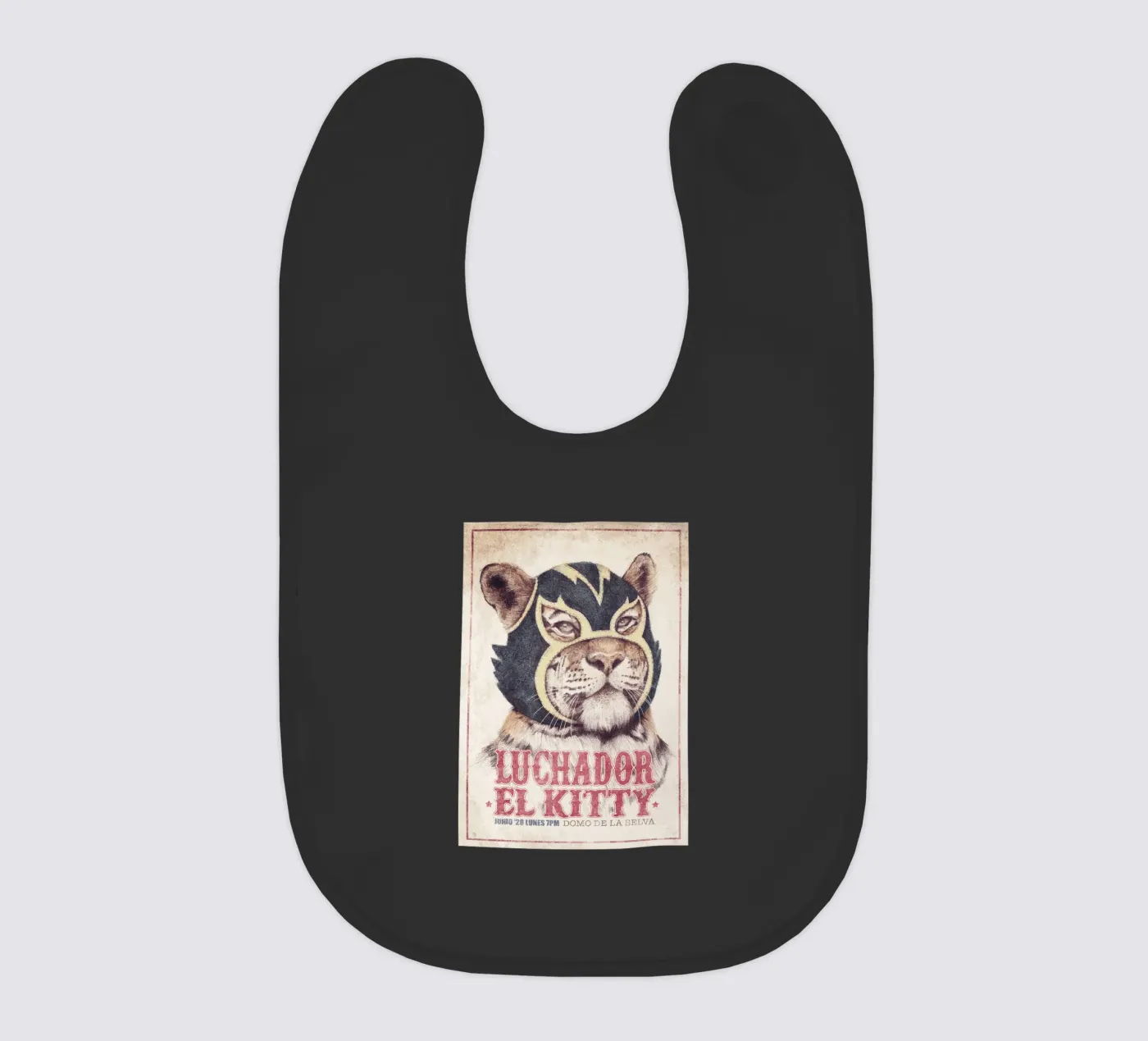 El Kitty baby slabbetje van mikekoubou