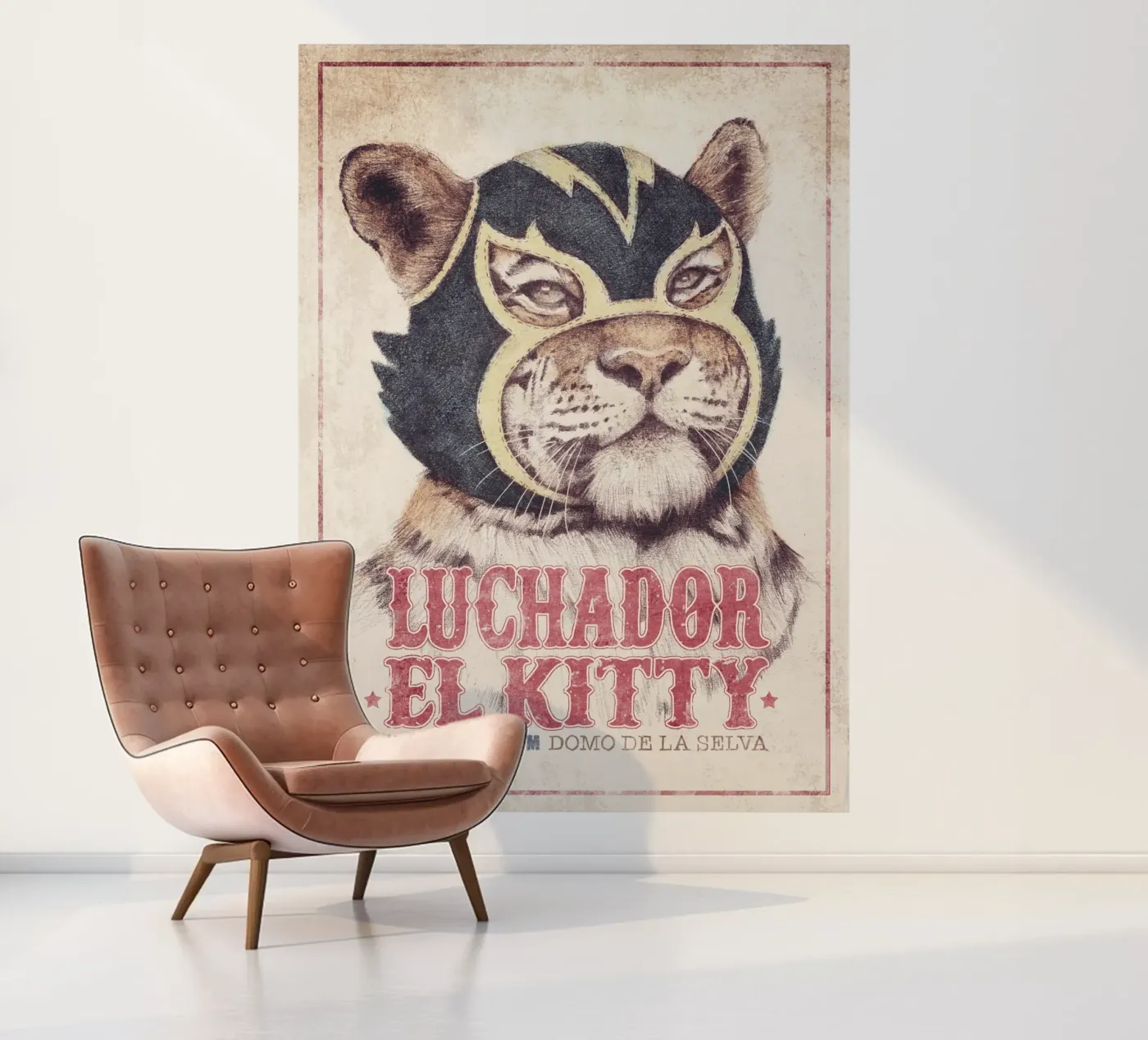 El Kitty fotobehang van mikekoubou
