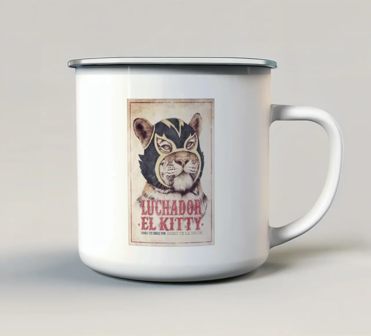 El Kitty tazza in smalto da mikekoubou
