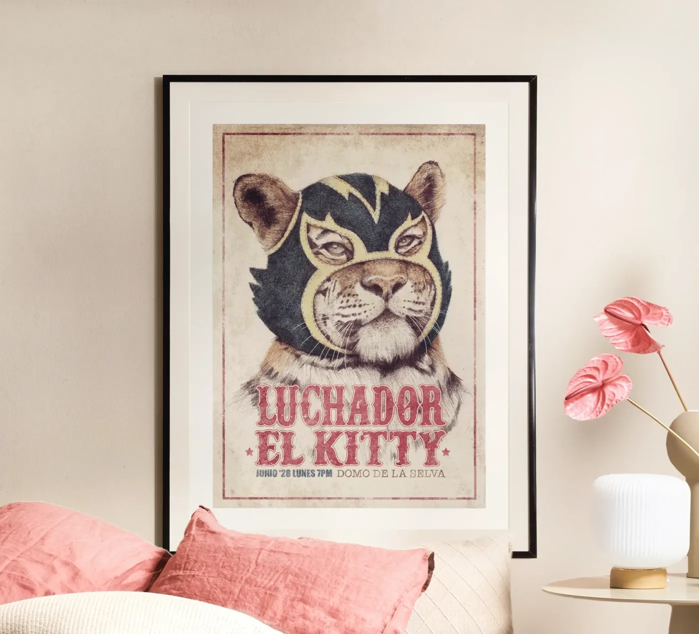 El Kitty poster van mikekoubou