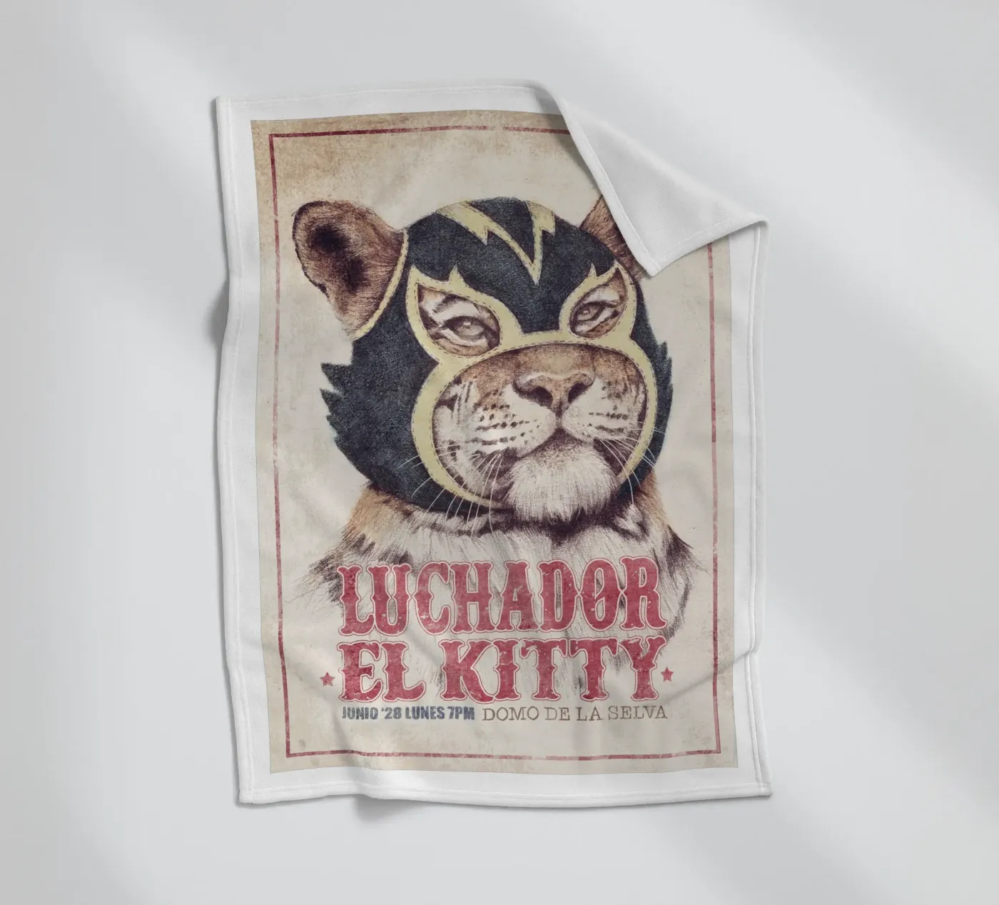 El Kitty Fleecedecke von mikekoubou