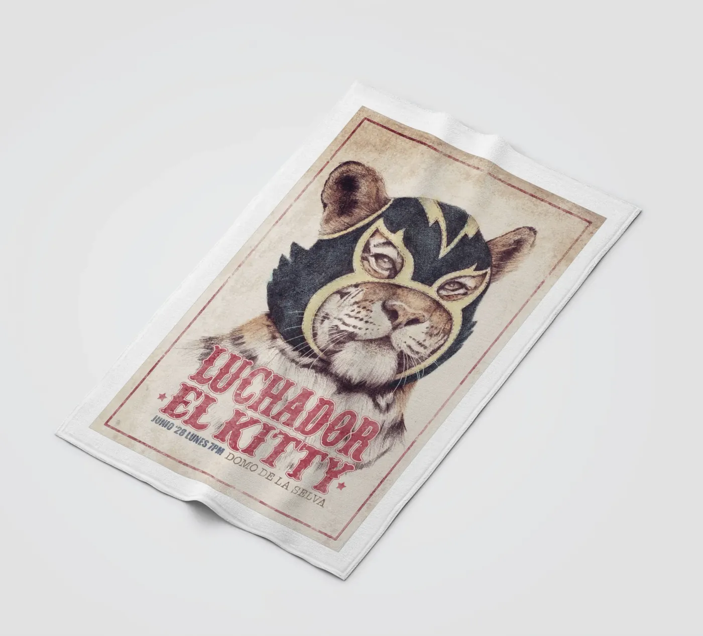 El Kitty Fleecedecke von mikekoubou
