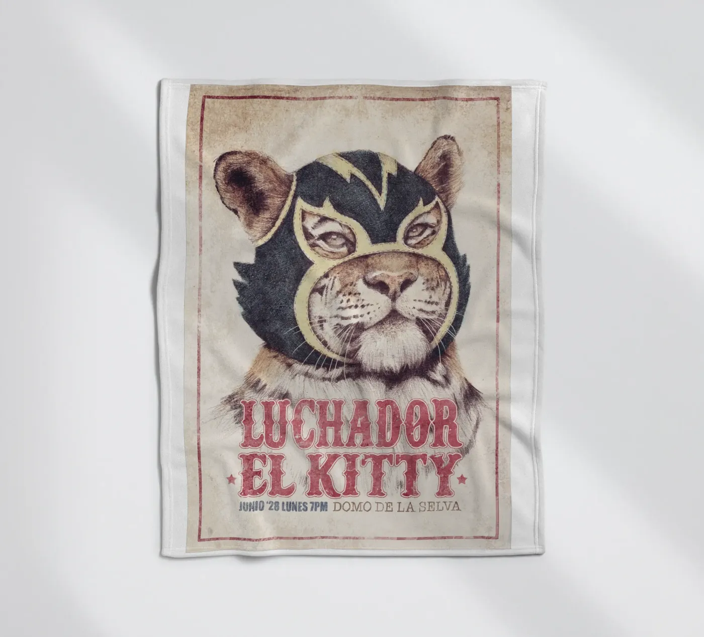 El Kitty Fleecedecke von mikekoubou