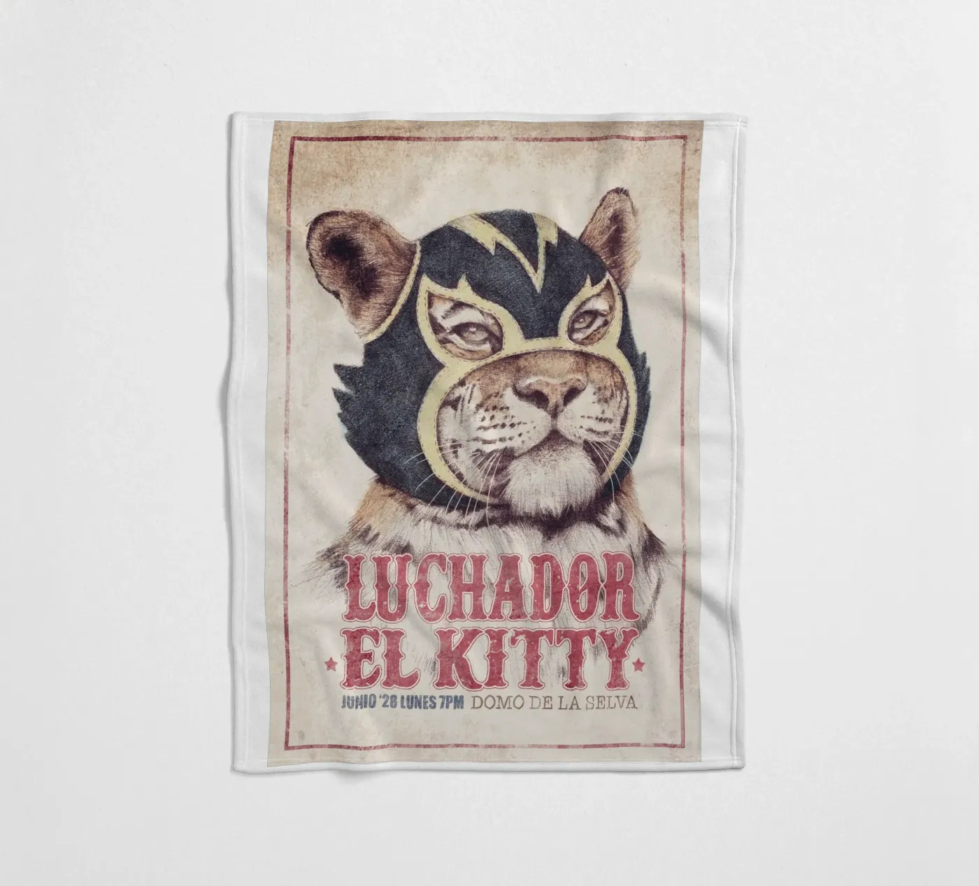 El Kitty Fleecedecke von mikekoubou