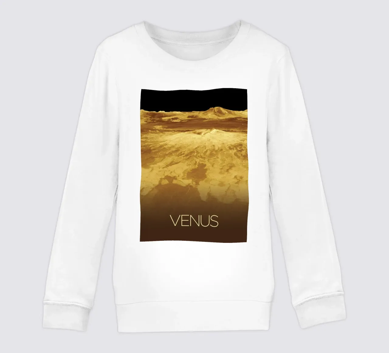 Poster di Venere della NASA felpa bambino da 🎁 ARTVI-SHOP