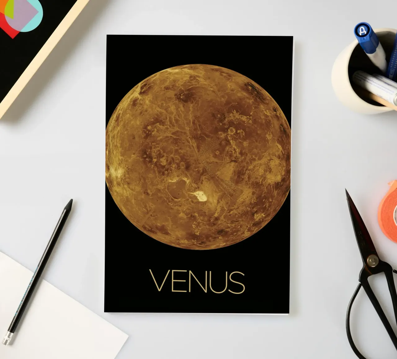 Venus poster from NASA notebook by 🎁 ARTVI-SHOP