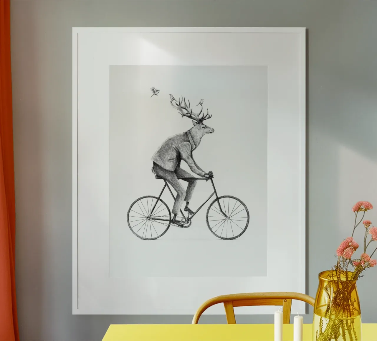 Even a Gentleman Rides hahnemühle by mikekoubou