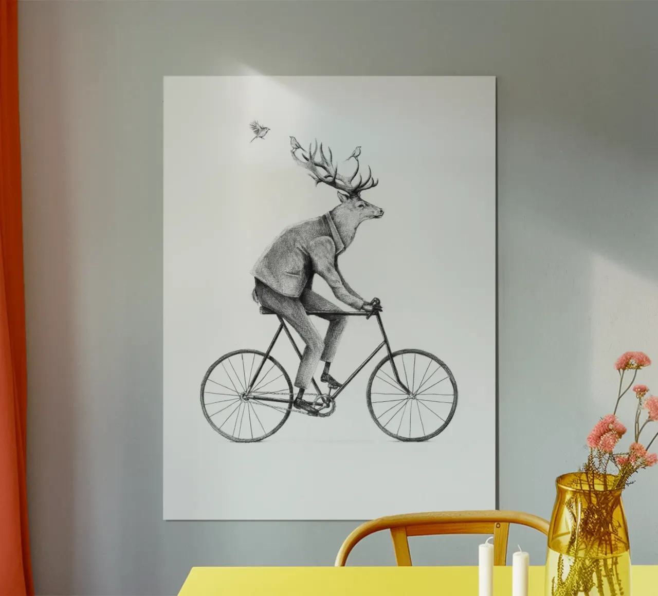Even a Gentleman Rides hahnemühle by mikekoubou