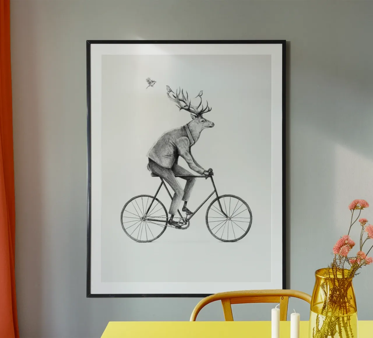 Even a Gentleman Rides hahnemühle by mikekoubou