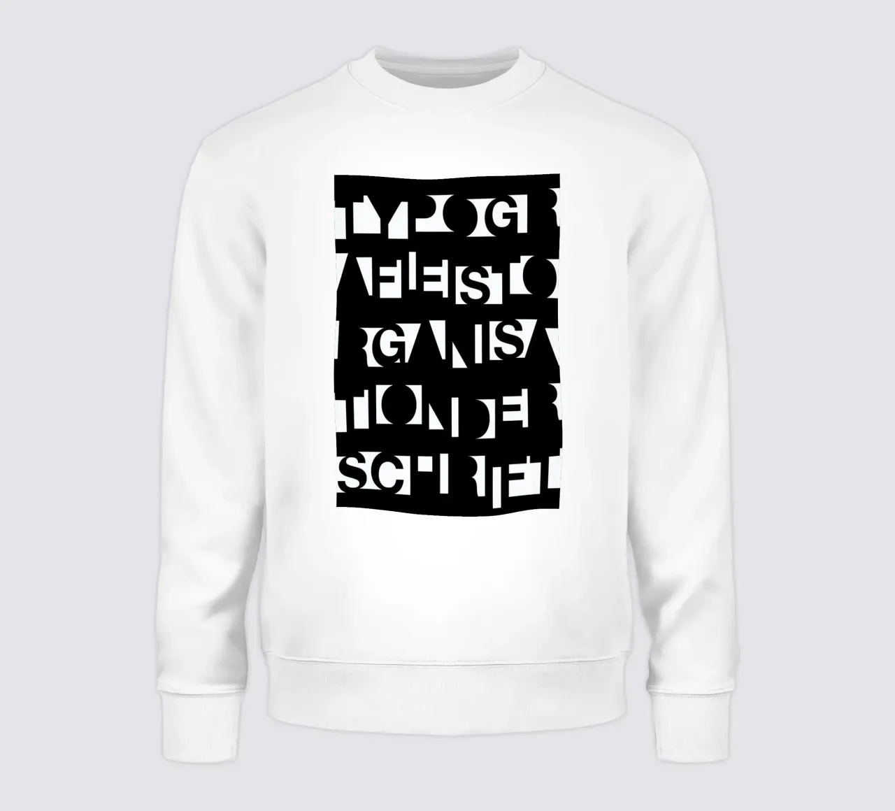 Organisation sweatshirt by Jan Luzar