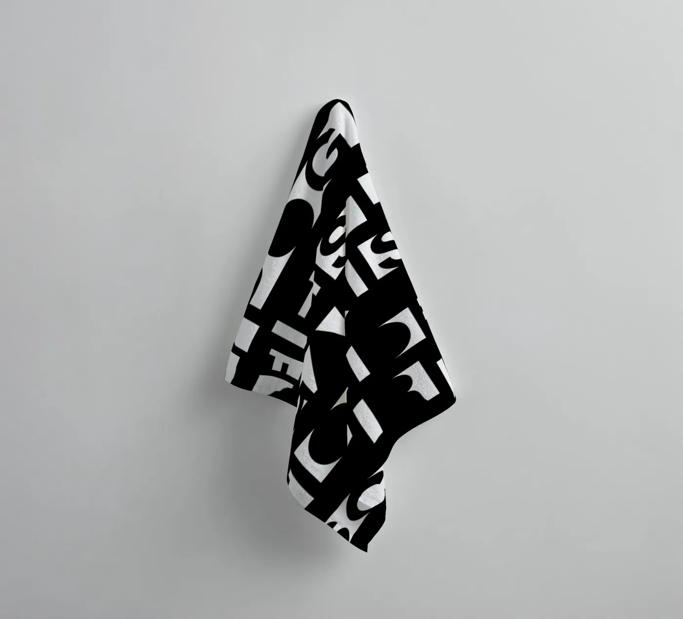 Organisation badhanddoek van Jan Luzar