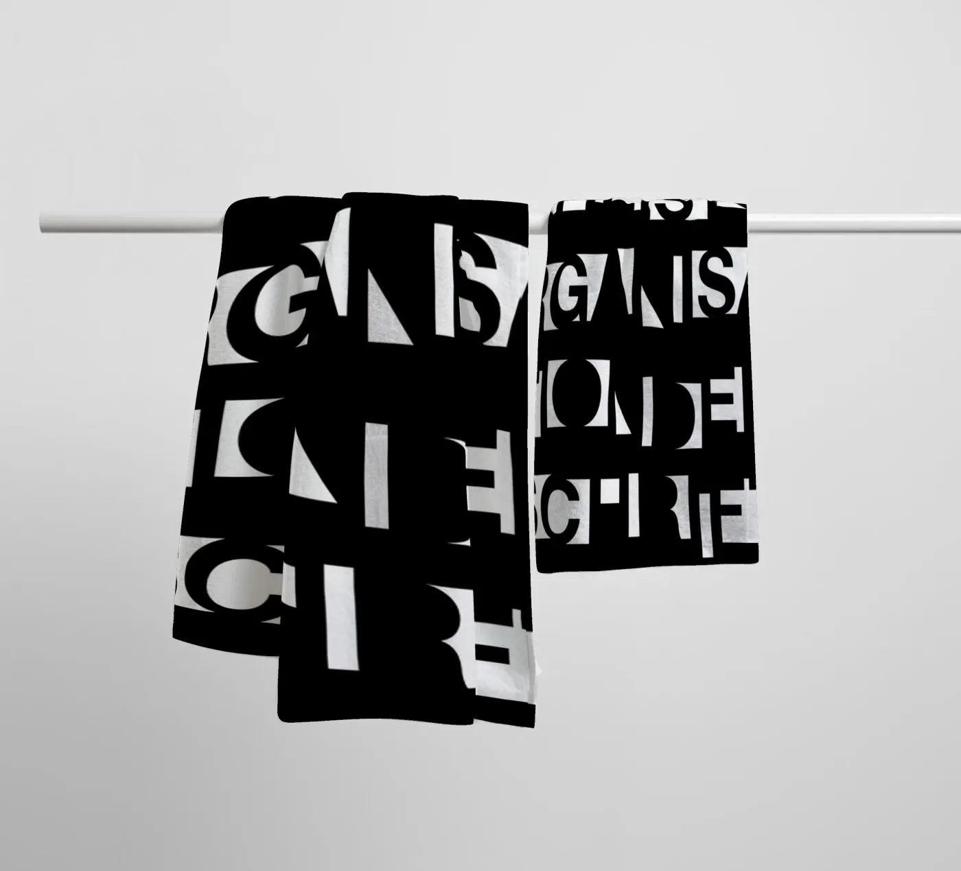 Organisation badhanddoek van Jan Luzar