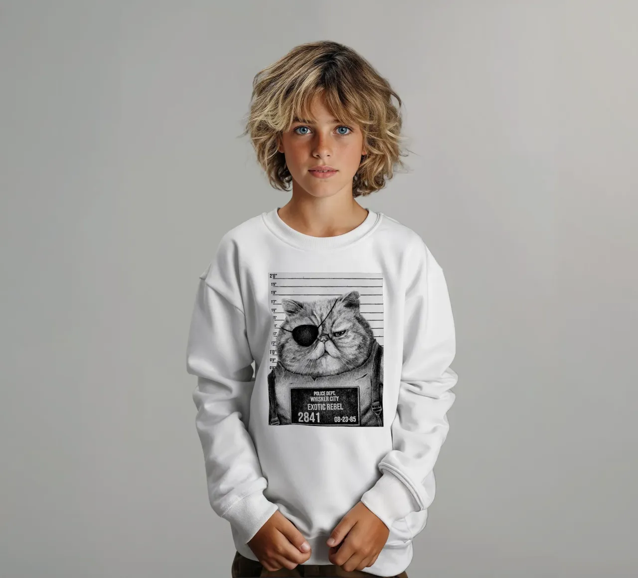 Ribelle esotico felpa bambino da mikekoubou