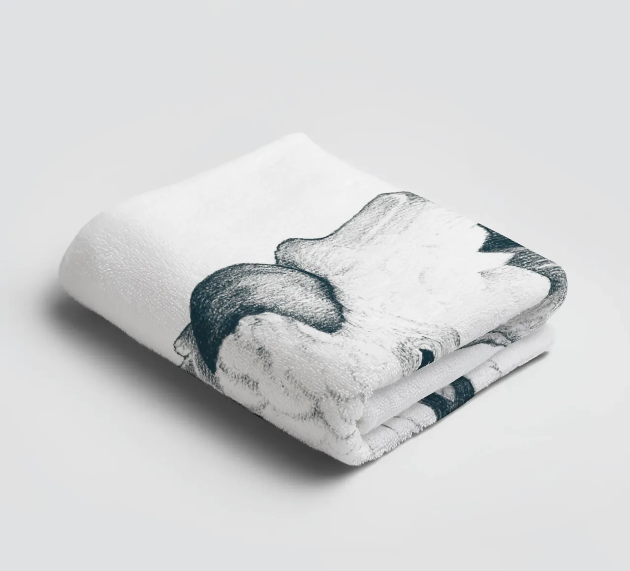 Feather Rebel towel by mikekoubou