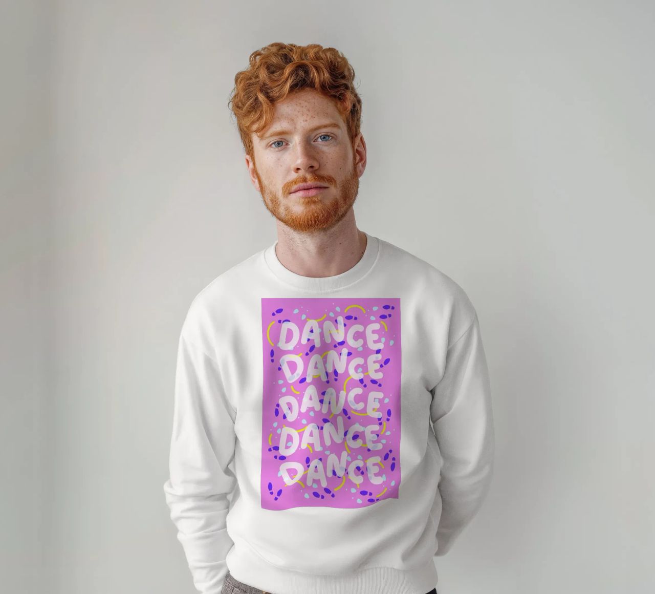 Dance Dance Dance sweatshirt by Jan Luzar