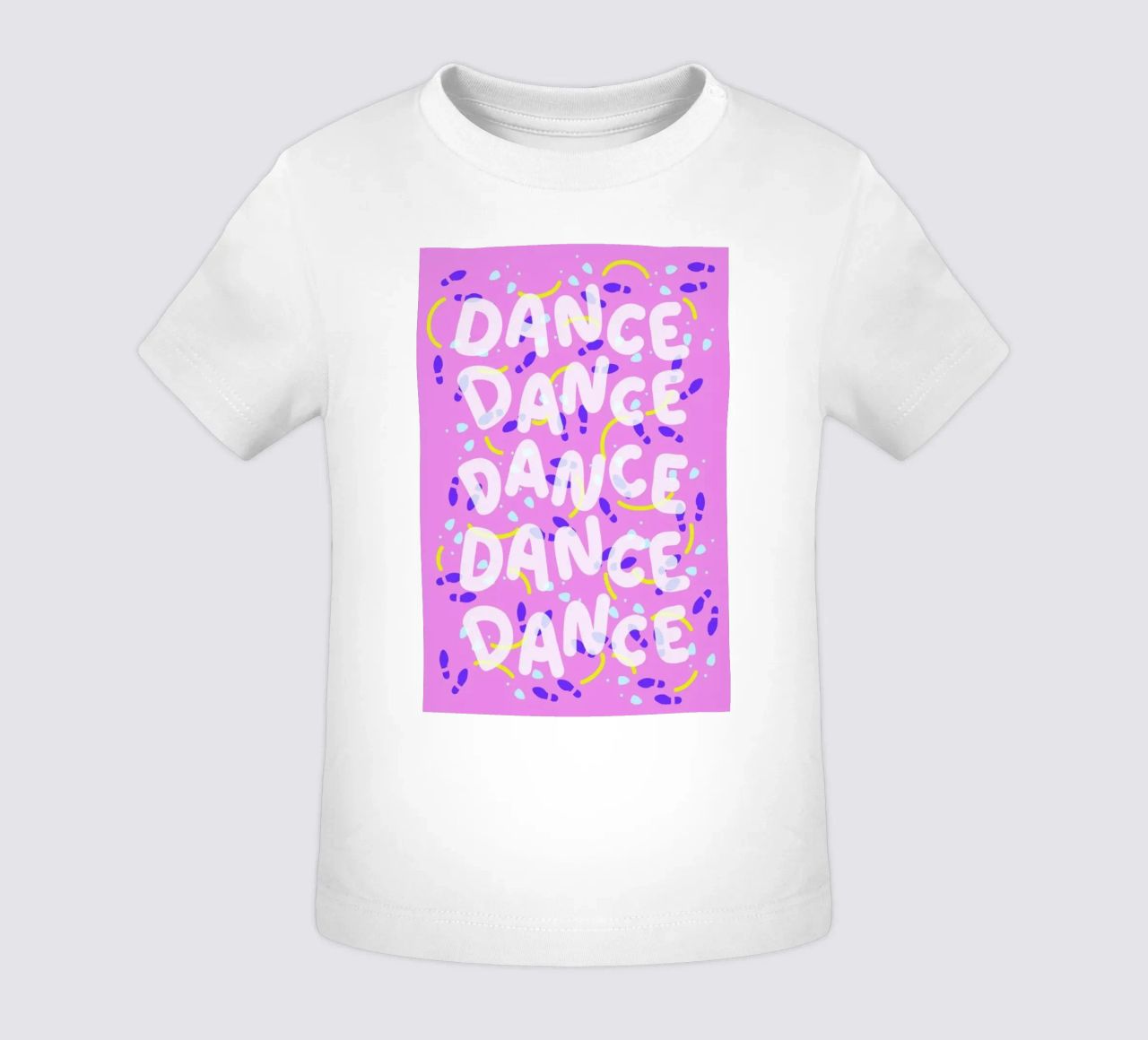 Dance Dance Dance baby t-shirt by Jan Luzar
