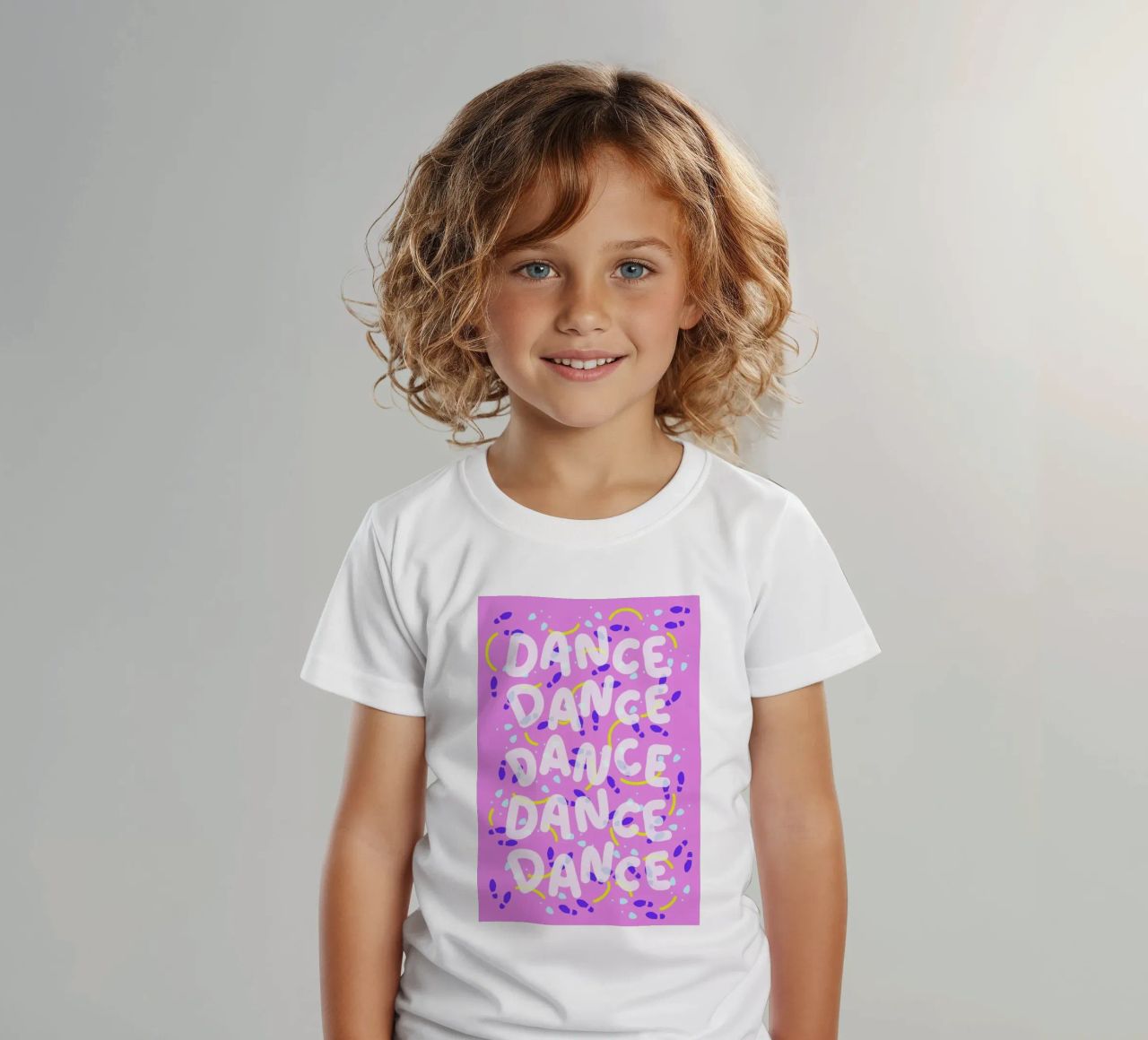 Dance Dance Dance kids t-shirt by Jan Luzar